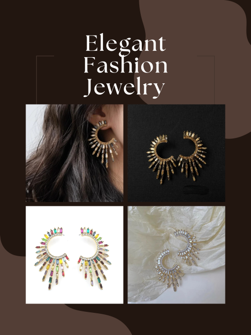Elegant Fashion Jewelry – European & American Statement Design
