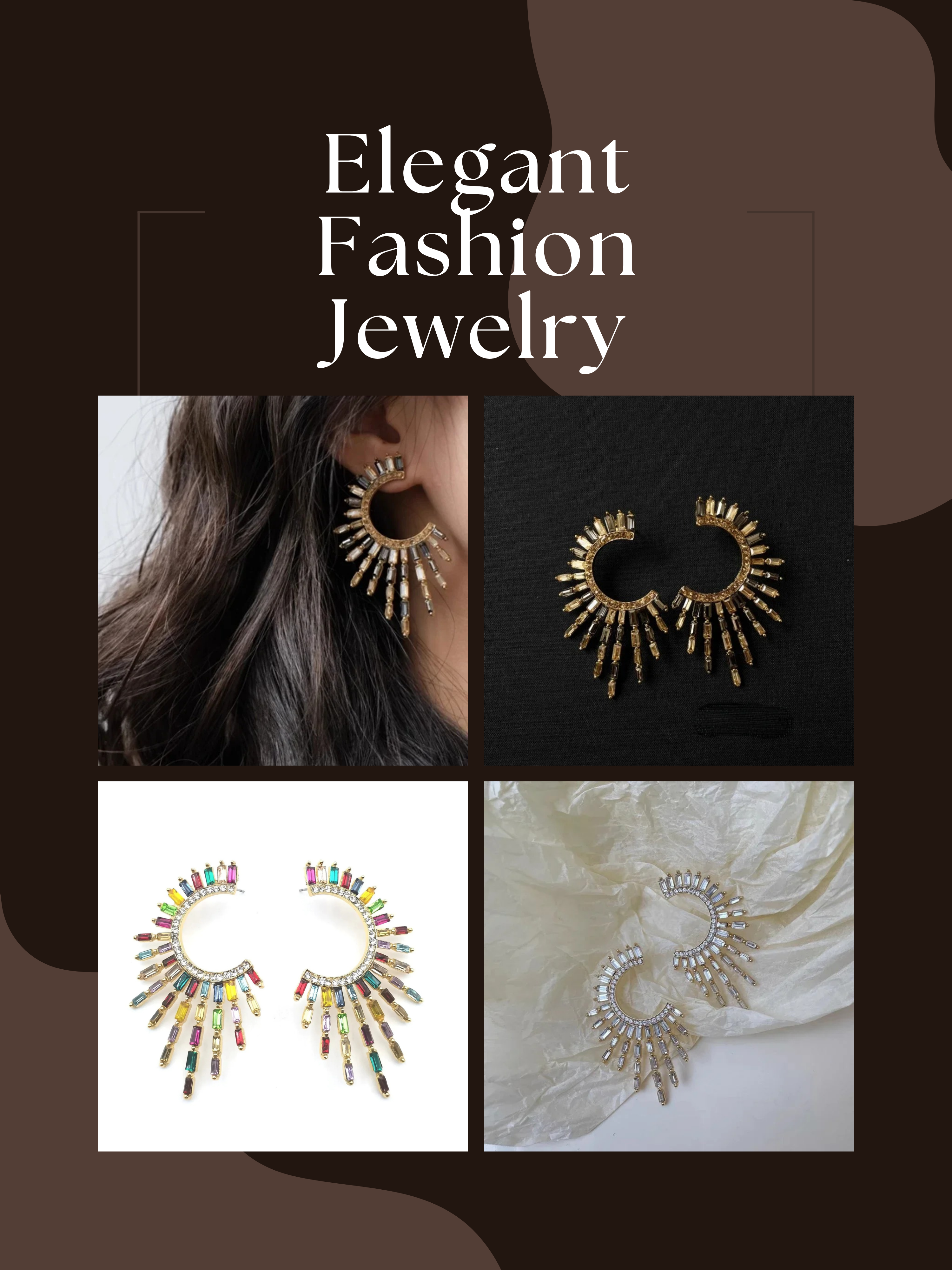 Elegant Fashion Jewelry – European & American Statement Design